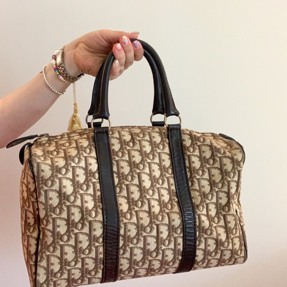 SOLD🤎 Dior Diorissimo Trotter Boston Bag 🤎 - Picture 5 of 15